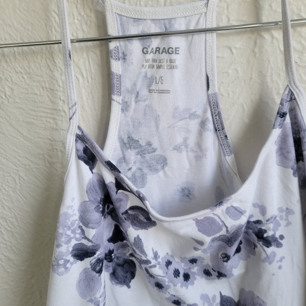 Garage Racer Back Tanktop, Size Large - Picture 2 of 2